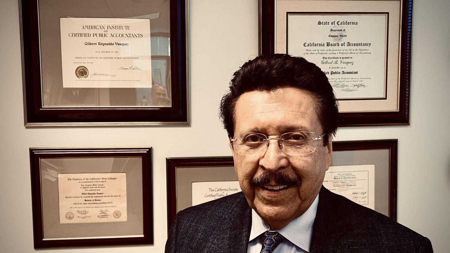 Gilbert Vasquez was born in the ‘wealthy part of East LA’